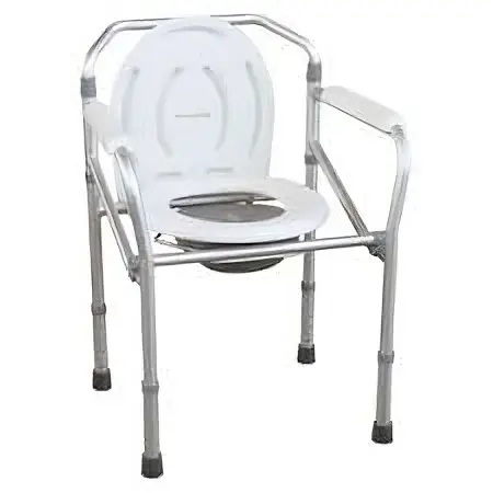 [CA 616] STEEL COMMODE CHAIR 