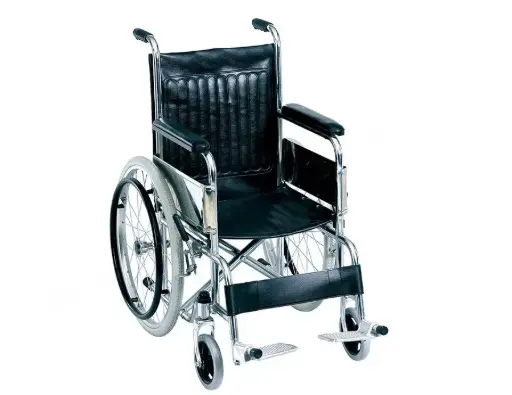 [CA903 35] STEEL WHEELCHAIR