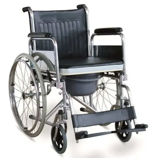 [JL 681] WHEELCHAIR DETACHABLE WITH COMMODE